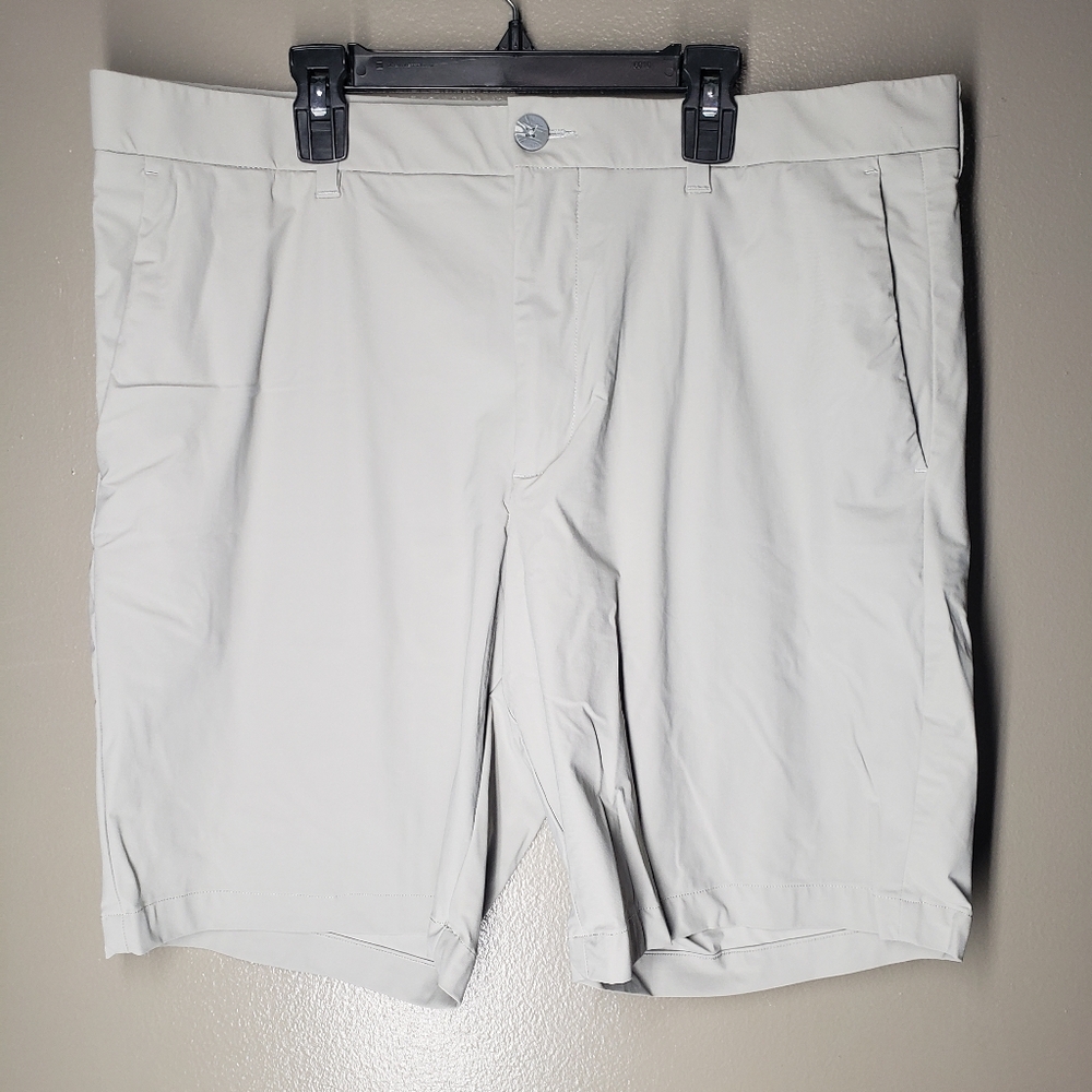 Callaway Mens Golf Shorts Size 36 Gray Athletic Used Pockets Polyamide Elastane